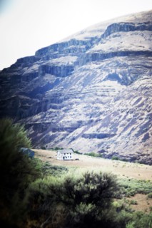 Farmhouse in Remote Valley,,