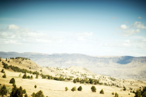 Remote Landscape, Oregon,