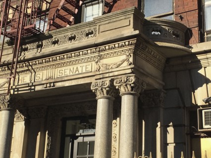 U.S. Senate Apartment Building, Entrance Detail,