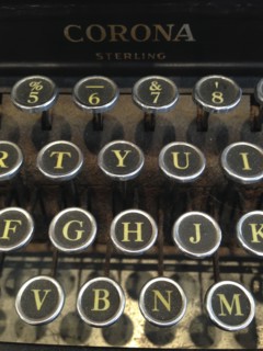 Old-Fashioned Typewriter,,