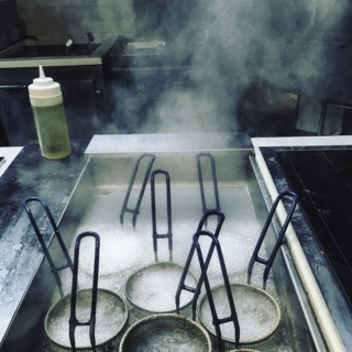 Pasta Cooking in Industrial Kitchen,,