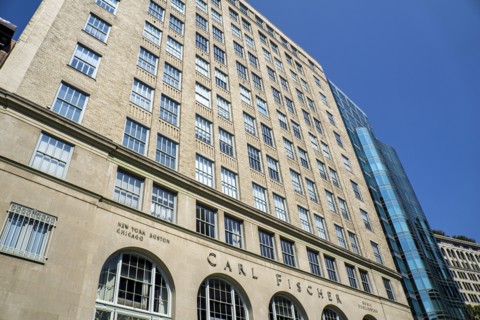 Carl Fischer Building, Exterior Façade, USA