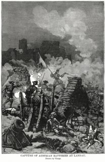 Capture of Austrian Batteries at Landau