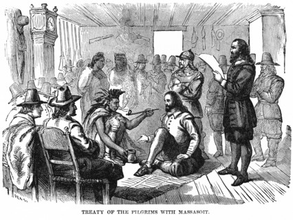 Treaty of the Pilgrims with Massasoit
