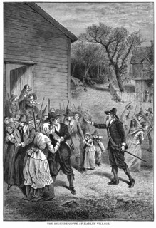 The Regicide (William) Goffe at Hadley Village
