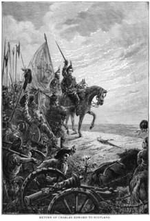 Return of Charles Edward to Scotland
