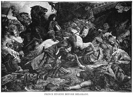 Prince Eugene before Belgrade