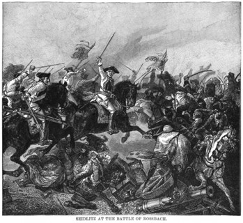 Seidlitz (Seydlitz) at the Battle of Rossbach