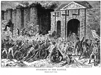 Storming of the Bastile (Bastille)