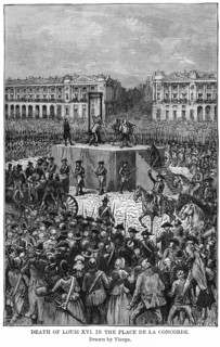 Death of Louis XVI in the Place de la Concorde