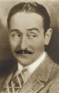 American Actor Adolphe Menjou