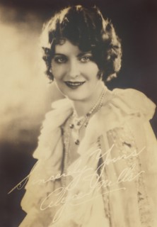 American Silent Film Actress Alyce Miller