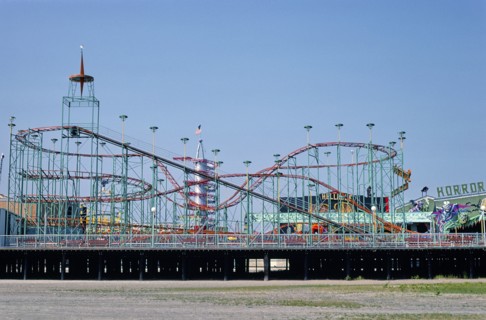 Sportland Pier Supersonic roller coaster, Wildwood