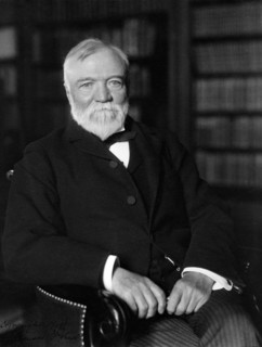 Andrew Carnegie (1835-1919) Scottish-American Industrialist and Philanthropist, Seated Portrait
