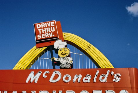 McDonald's Restaurant sign, Alfran Street