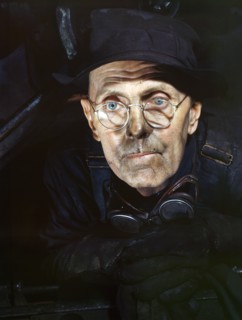 L. Logan of West Chicago, Boilermaker at Roundhouse