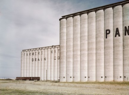 Grain Elevators along Route of Atchison, Topeka and Santa Fe Railroad