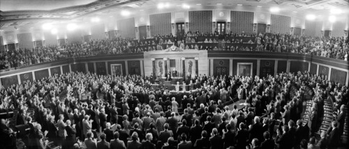 U.S. President Jimmy Carter delivering State of the Union Address to Joint Session of Congress, Washington