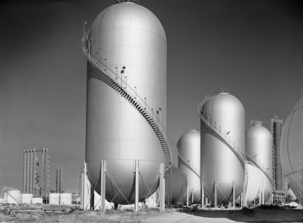 Storage Tanks, Phillips Gasoline Plant