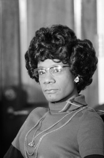 New York State Congresswoman Shirley Chisholm at Black Caucus State of the Union event, Washington