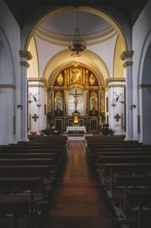 Interior of Church of Saint Anthony of Padua, Frigiliana