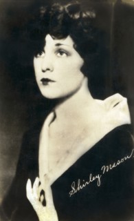 American Silent Film Actress Shirley