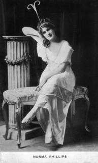 American Silent Film Actress Norma Phillips