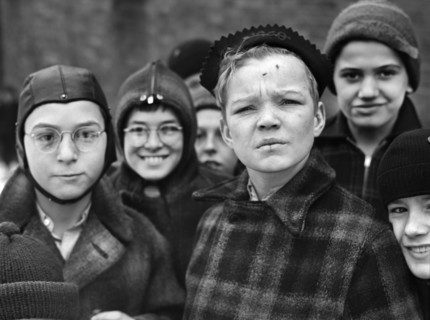 boys, children, group of people, portrait, historical,