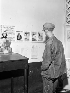 man, military, recruitment, World War II, historical,