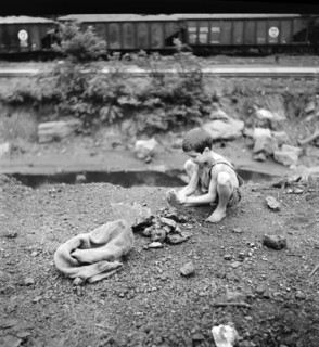 boy, coal industry, coal mining, leisure, historical,
