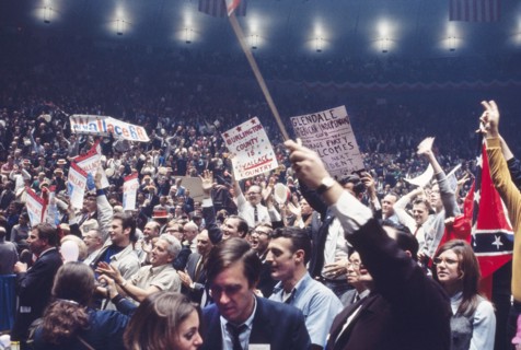 politics, George Wallace, political rally, presidential election, historical,