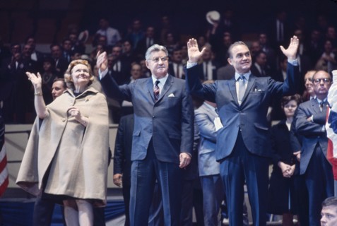 politics, George Wallace, political rally, presidential election, historical,