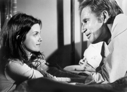 Genevieve Bujold, Charlton Heston, actor, actress, celebrity, entertainment, historical,