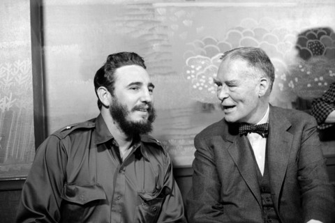 Cuban Prime Minister Fidel Castro