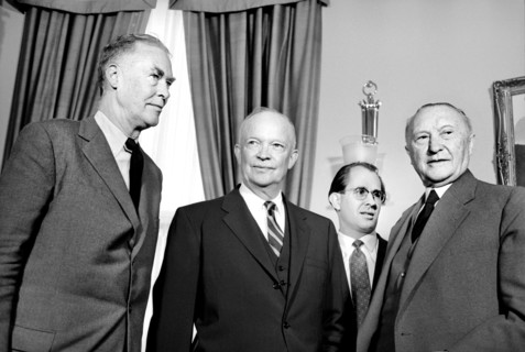 West German Chancellor Konrad Adenauer