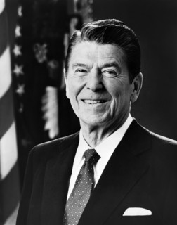 U.S. President Ronald Reagan