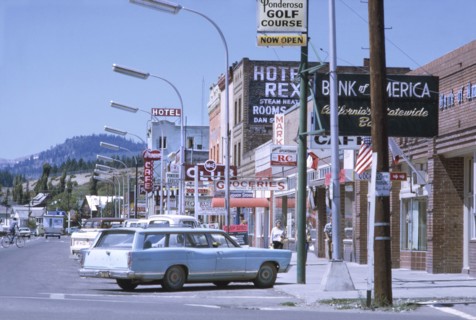 Street Scene with Sign Pollution