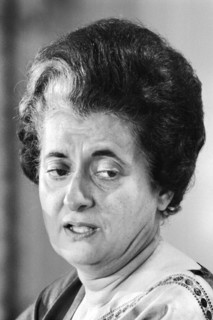 Prime Minister of India Indira Gandhi