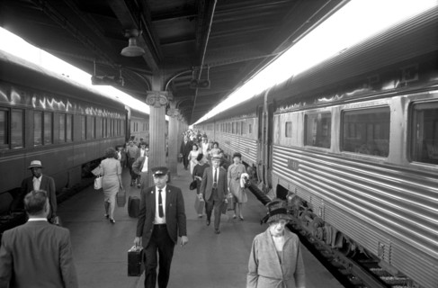 Passengers at Ticket Counter