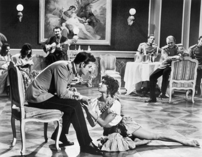 Gypsy Dancer entertaining Russian Cadet
