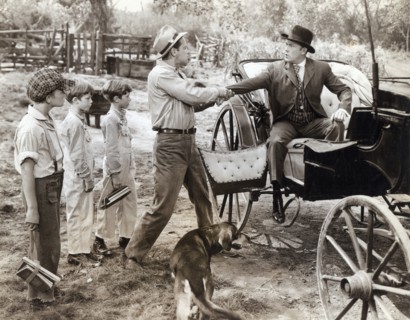 William Holden (left