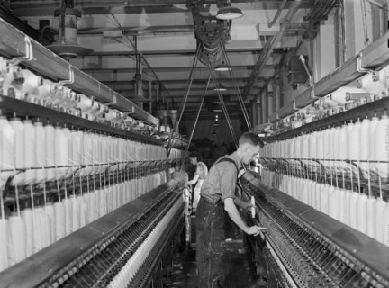 Worker at Mary-Leila Cotton Mill