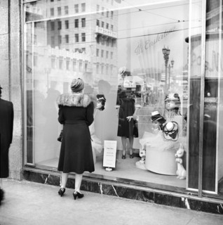 Woman Window Shopping