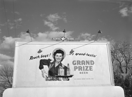 Billboard for Grand Prize Beer
