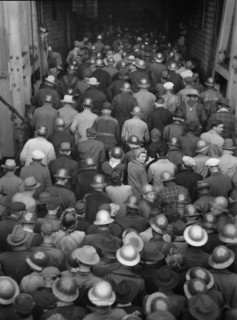 Shipyard Workers on day shift at the Richmond