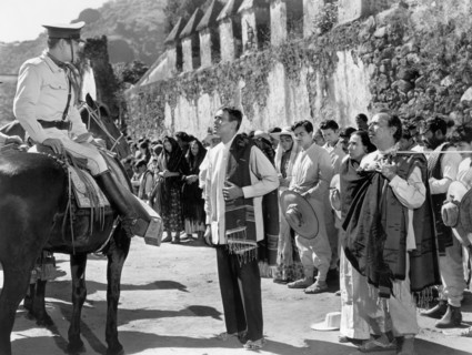 Henry Fonda (standing center)