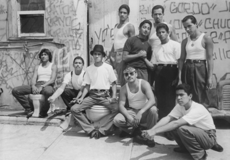 Richard Yniguez (far left)