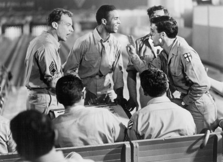 Arthur Kennedy (far left)