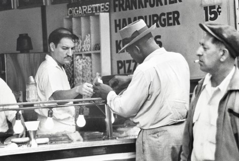 Fast Food Restaurant sidewalk Counter