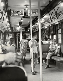 Passengers on Subway